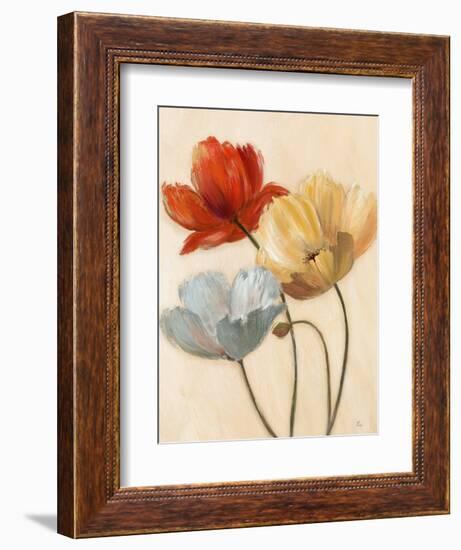 Poppy Palette II-null-Framed Art Print