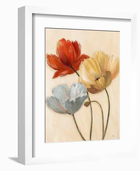 Poppy Palette II-null-Framed Art Print