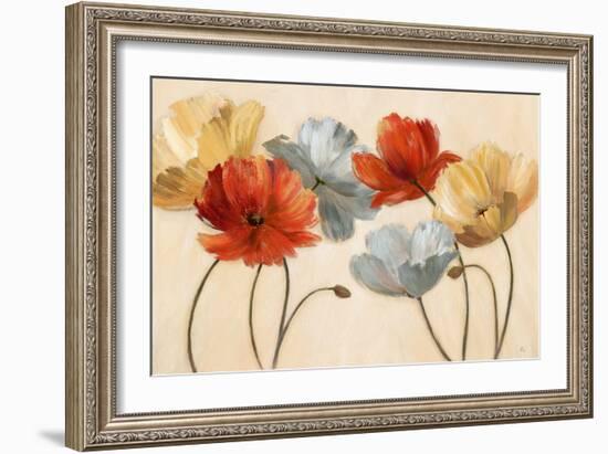 Poppy Palette Revisited-null-Framed Art Print