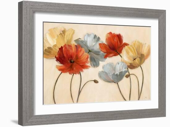 Poppy Palette Revisited-null-Framed Art Print