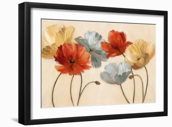 Poppy Palette Revisited-null-Framed Art Print