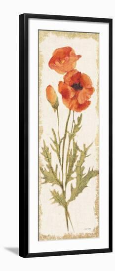 Poppy Panel Light-Cheri Blum-Framed Art Print