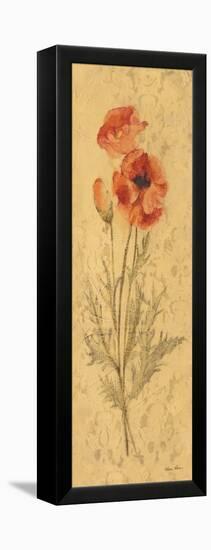 Poppy Panel-Cheri Blum-Framed Stretched Canvas