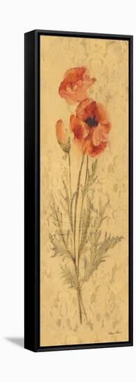 Poppy Panel-Cheri Blum-Framed Stretched Canvas