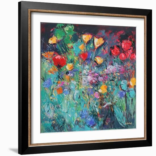 Poppy Parade-Sylvia Paul-Framed Giclee Print