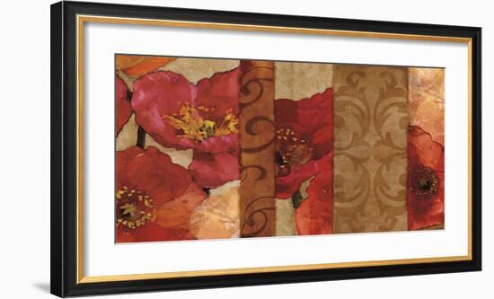 Poppy Patterns-Janel Pahl-Framed Giclee Print