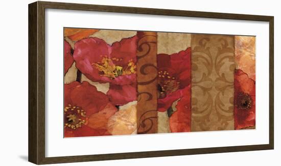 Poppy Patterns-Janel Pahl-Framed Giclee Print