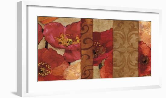 Poppy Patterns-Janel Pahl-Framed Giclee Print