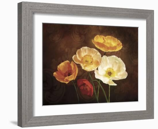 Poppy Perfection II-Janel Pahl-Framed Giclee Print