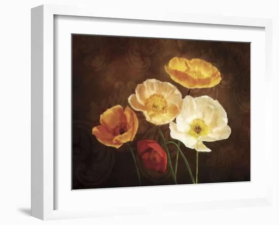 Poppy Perfection II-Janel Pahl-Framed Giclee Print