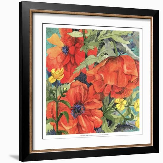 Poppy Play II-R. Collier-Morales-Framed Art Print