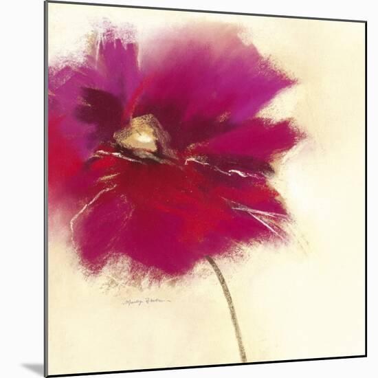 Poppy Power II-Marilyn Robertson-Mounted Art Print