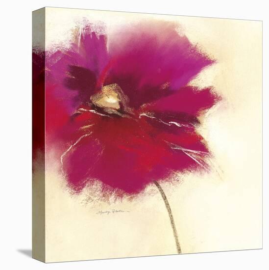 Poppy Power II-Marilyn Robertson-Framed Stretched Canvas