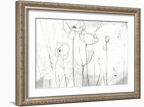 Poppy Sketches I-June Vess-Framed Art Print