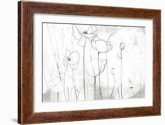 Poppy Sketches I-June Vess-Framed Art Print