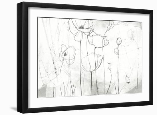 Poppy Sketches I-June Vess-Framed Art Print