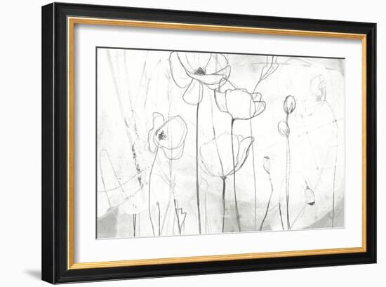 Poppy Sketches I-June Vess-Framed Art Print