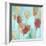Poppy Song on Blue-Lanie Loreth-Framed Art Print