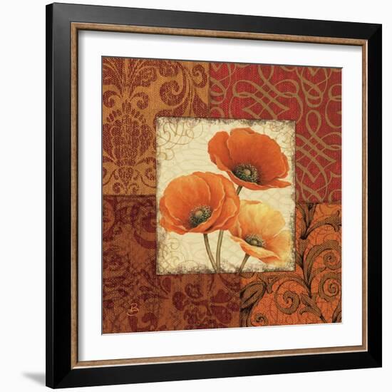 Poppy Spices I-Daphne Brissonnet-Framed Art Print