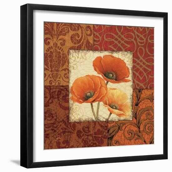 Poppy Spices I-Daphne Brissonnet-Framed Art Print