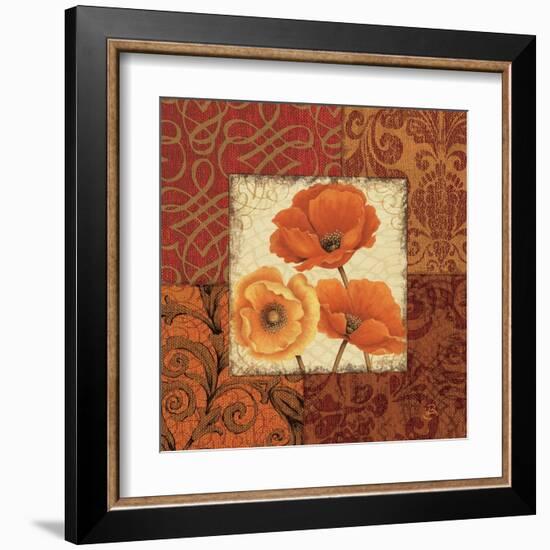 Poppy Spices II-Daphne Brissonnet-Framed Art Print