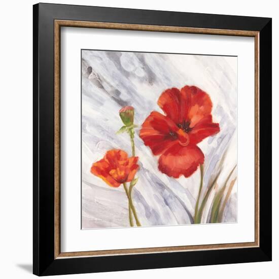 Poppy Splendor 1-DB Studios-Framed Art Print