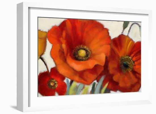 Poppy Splendor I-Lanie Loreth-Framed Art Print