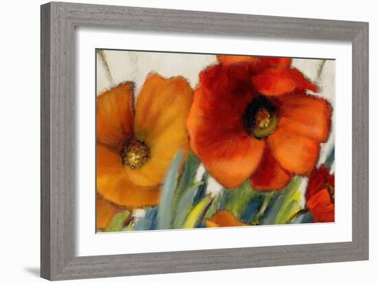 Poppy Splendor II-Lanie Loreth-Framed Art Print