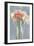 Poppy Spray III-Jennifer Goldberger-Framed Art Print