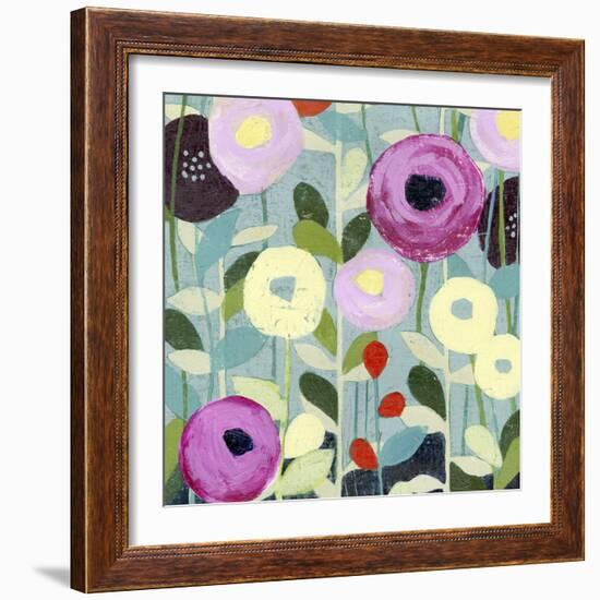 Poppy Strata IV-Grace Popp-Framed Art Print