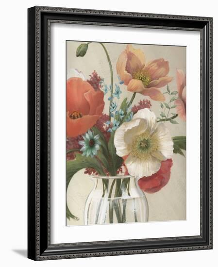 Poppy Time I-null-Framed Art Print