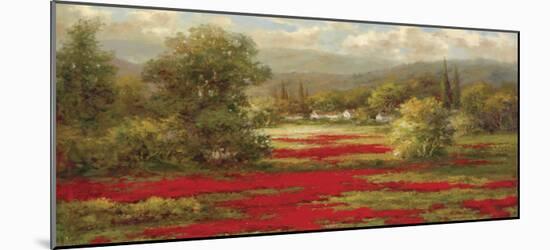 Poppy Village-Hulsey-Mounted Art Print