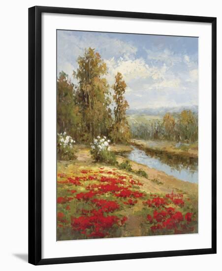 Poppy Vista I-Hulsey-Framed Art Print