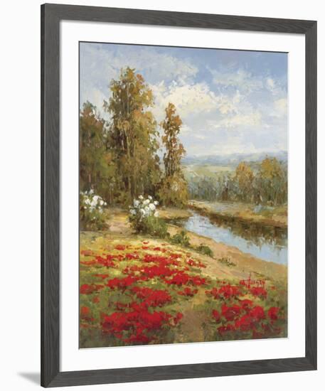 Poppy Vista I-Hulsey-Framed Art Print