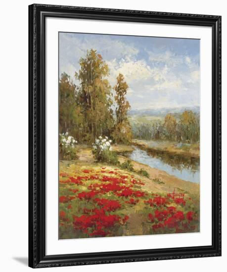 Poppy Vista I-Hulsey-Framed Art Print