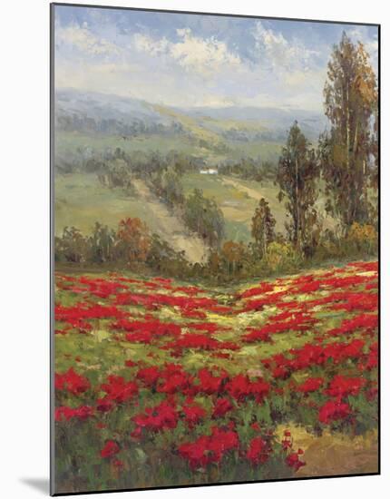 Poppy Vista II-Hulsey-Mounted Art Print