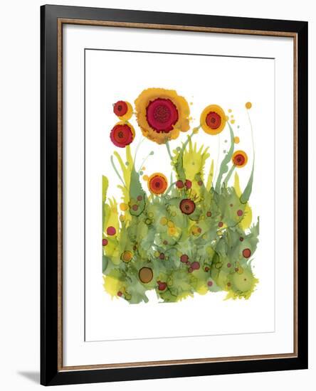 Poppy Whimsy II-Cheryl Baynes-Framed Art Print