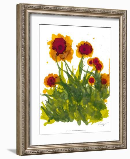 Poppy Whimsy V-Cheryl Baynes-Framed Art Print