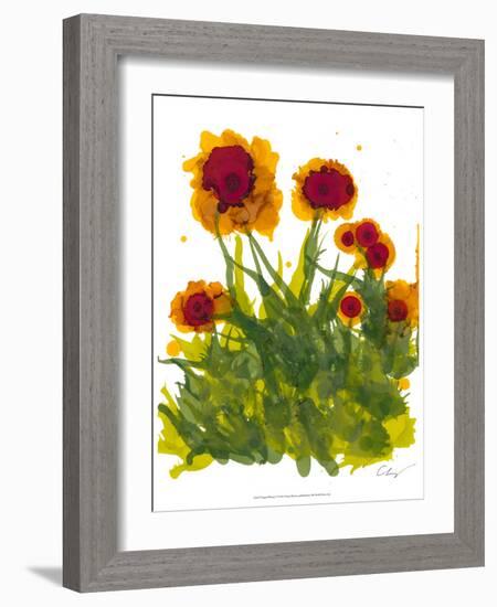 Poppy Whimsy V-Cheryl Baynes-Framed Art Print