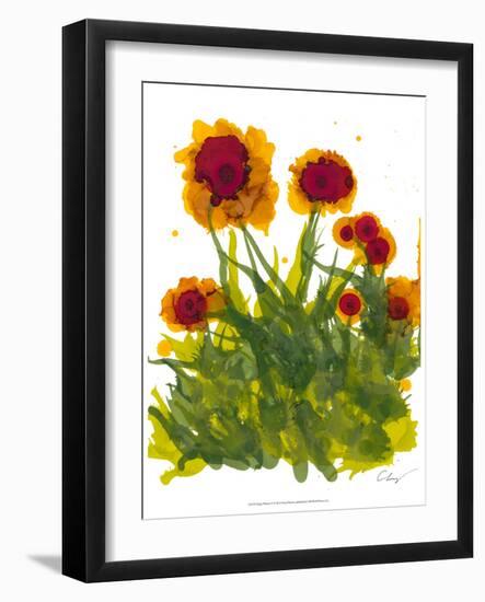 Poppy Whimsy V-Cheryl Baynes-Framed Art Print