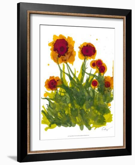 Poppy Whimsy V-Cheryl Baynes-Framed Art Print