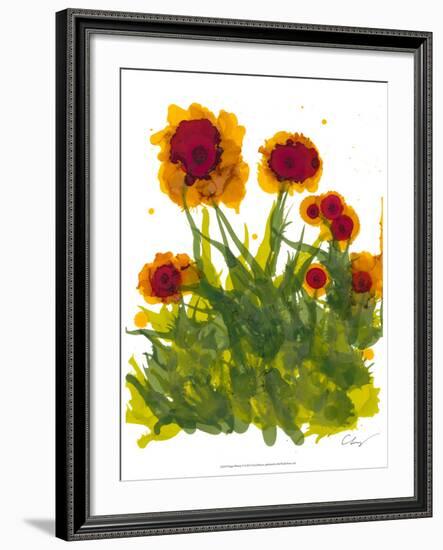 Poppy Whimsy V-Cheryl Baynes-Framed Art Print