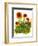 Poppy Whimsy V-Cheryl Baynes-Framed Art Print