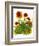 Poppy Whimsy V-Cheryl Baynes-Framed Art Print