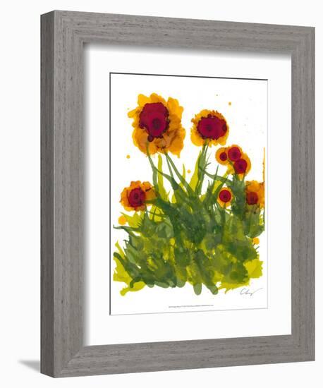 Poppy Whimsy V-Cheryl Baynes-Framed Art Print