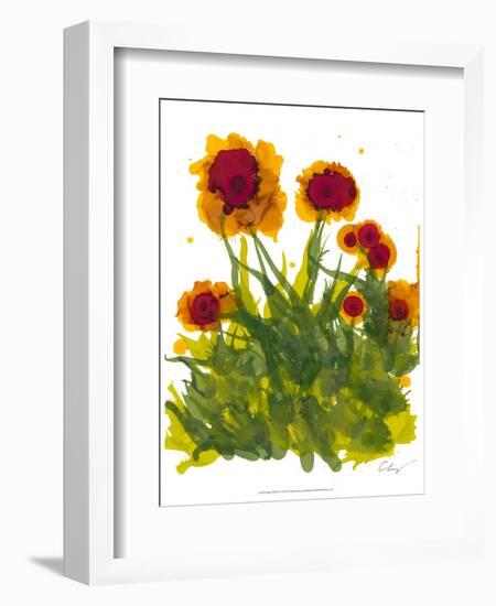 Poppy Whimsy V-Cheryl Baynes-Framed Art Print