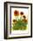 Poppy Whimsy V-Cheryl Baynes-Framed Art Print