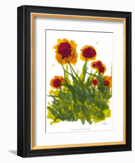 Poppy Whimsy V-Cheryl Baynes-Framed Art Print