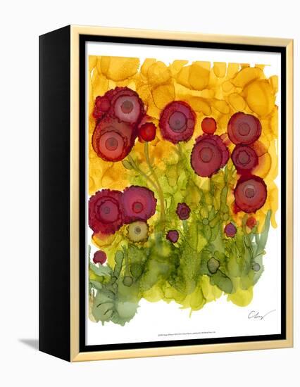 Poppy Whimsy VIII-Cheryl Baynes-Framed Stretched Canvas