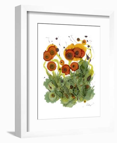 Poppy Whismy VII-Cheryl Baynes-Framed Art Print